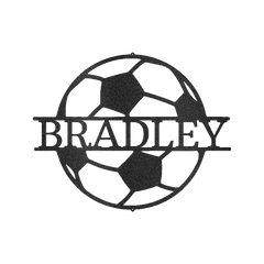 Soccer Personalized Gifts - Custom Metal Sign