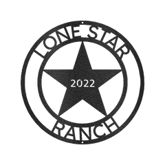 The Lone Star State Texans Personalized Gifts - Custom Metal Sign