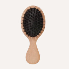 Tilley + Me Mini Detangle Bamboo Travel Hairbrush – Compact & Gentle on Hair