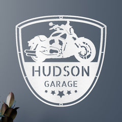 Motorcycle Name Personalized Gifts - Custom Metal Sign