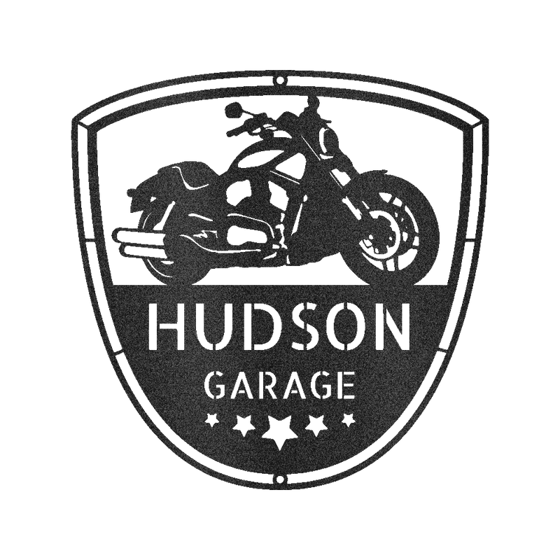 Motorcycle Name Personalized Gifts - Custom Metal Sign