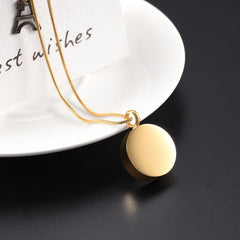 Paw Print In Heart Cremation Urn Necklace