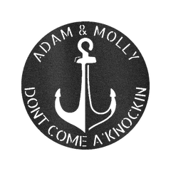 Anchor Plaque Personalized Gifts - Custom Metal Sign