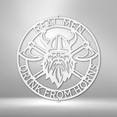 Battle Axe Ring Personalized Gifts - Custom Metal Sign