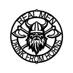 Battle Axe Ring Personalized Gifts - Custom Metal Sign