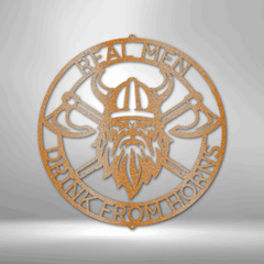 Battle Axe Ring Personalized Gifts - Custom Metal Sign