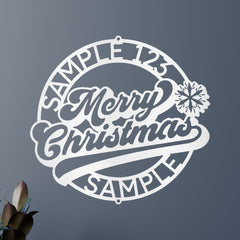 Christmas Ring Personalized Gifts - Custom Metal Sign