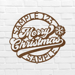 Christmas Ring Personalized Gifts - Custom Metal Sign