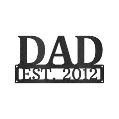 Dad Personalized Gifts - Custom Metal Sign