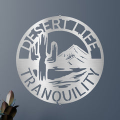 Desert Life Personalized Gifts - Custom Metal Sign