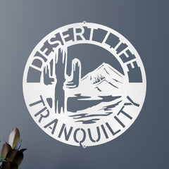 Desert Life Personalized Gifts - Custom Metal Sign