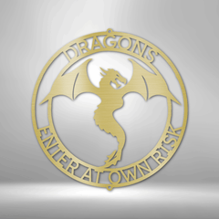 Dragon Ring Personalized Gifts - Custom Metal Sign