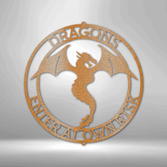 Dragon Ring Personalized Gifts - Custom Metal Sign