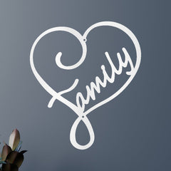 Family Love Personalized Gifts - Custom Metal Sign