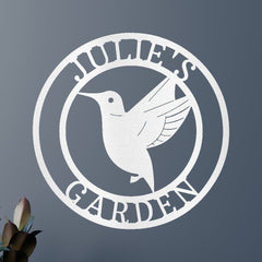 Humming Bird Personalized Gifts - Custom Metal Sign