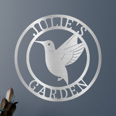 Humming Bird Personalized Gifts - Custom Metal Sign