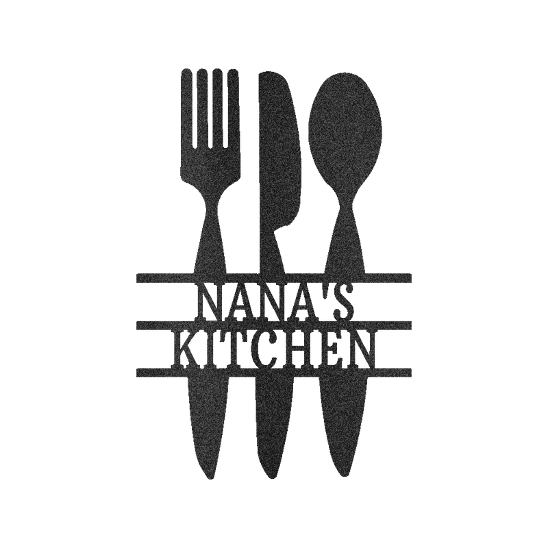 Kitchen Utensil Personalized Gifts - Custom Metal Sign