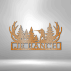 Wildlife Camping Personalized Gifts - Custom Metal Sign