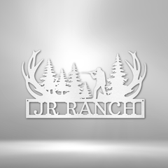 Wildlife Camping Personalized Gifts - Custom Metal Sign