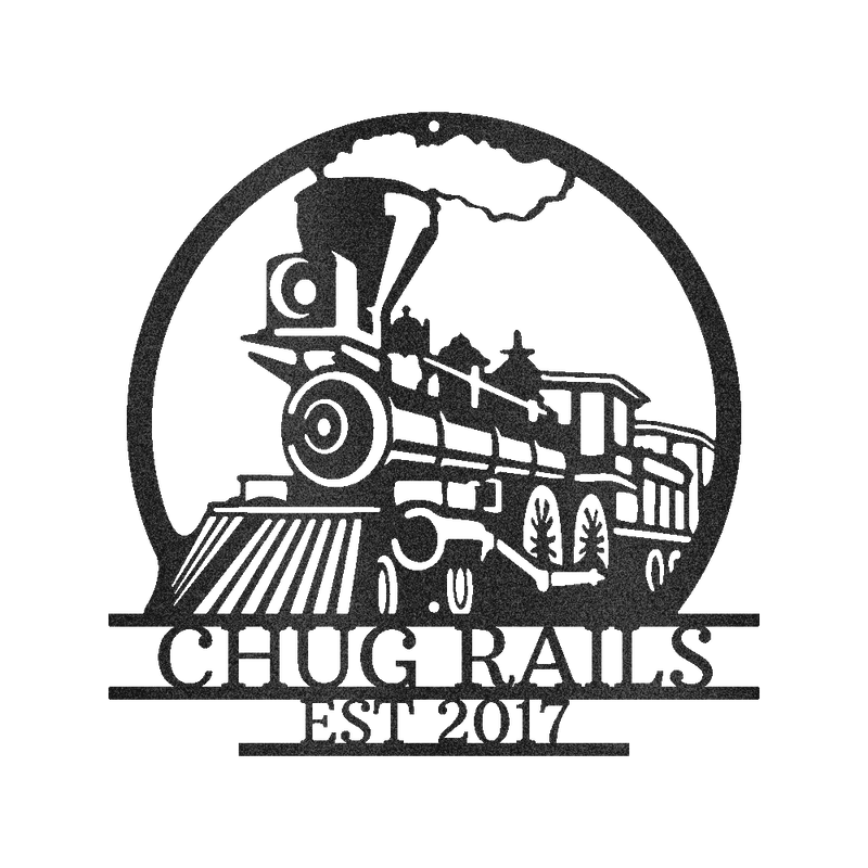 Vintage Train Personalized Gifts - Custom Metal Sign