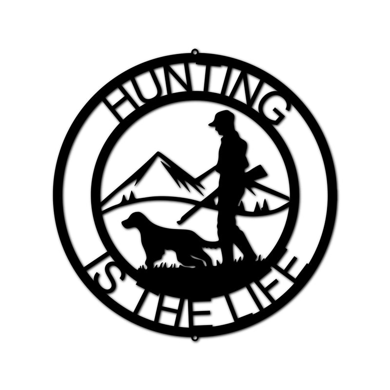 The Hunter Personalized Gifts - Custom Metal Sign