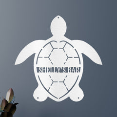 Turtle Personalized Gifts - Custom Metal Sign