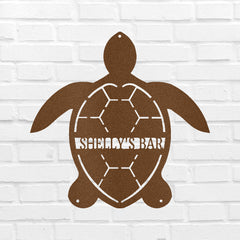 Turtle Personalized Gifts - Custom Metal Sign