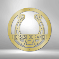 Wedding Gifts Personalized Gifts - Custom Metal Sign, Bridesmaid Present, Horse Owner, Housewarming Gifts