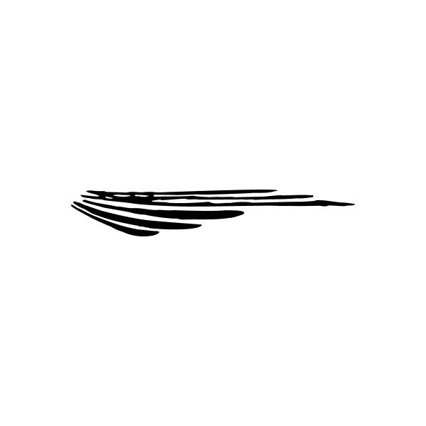 Pinstripes pin stripes lines Car Window Vinyl Decal Sticker Stickers 115