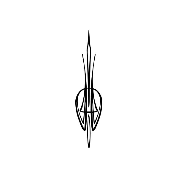 Pinstripes pin stripes lines Car Window Vinyl Decal Sticker Stickers 38