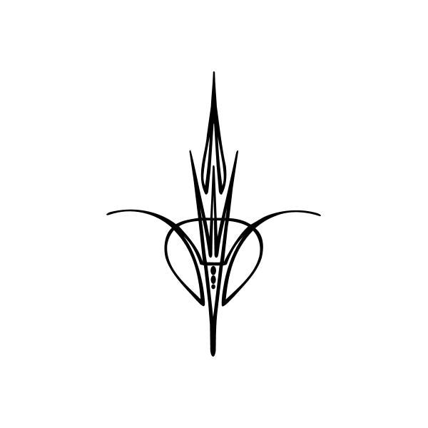 Pinstripes pin stripes lines Car Window Vinyl Decal Sticker Stickers 50