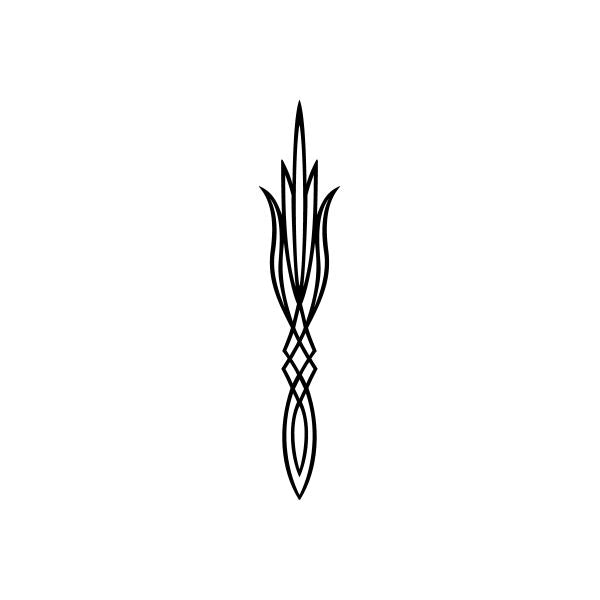 Pinstripes pin stripes lines Car Window Vinyl Decal Sticker Stickers 52