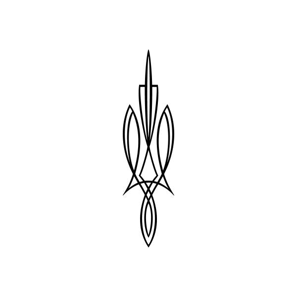 Pinstripes pin stripes lines Car Window Vinyl Decal Sticker Stickers 53