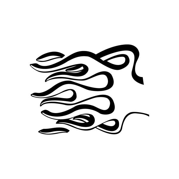 Pinstripes pin stripes lines Car Window Vinyl Decal Sticker Stickers 71