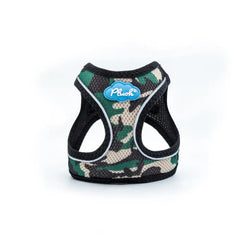Plush Step In Air Mesh Harness - Camo