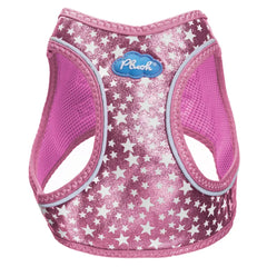 Plush Step In Glitter Glow Harness Pink
