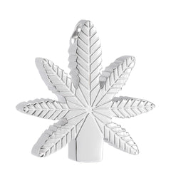 Pot Leaf Cremation Urn Necklace