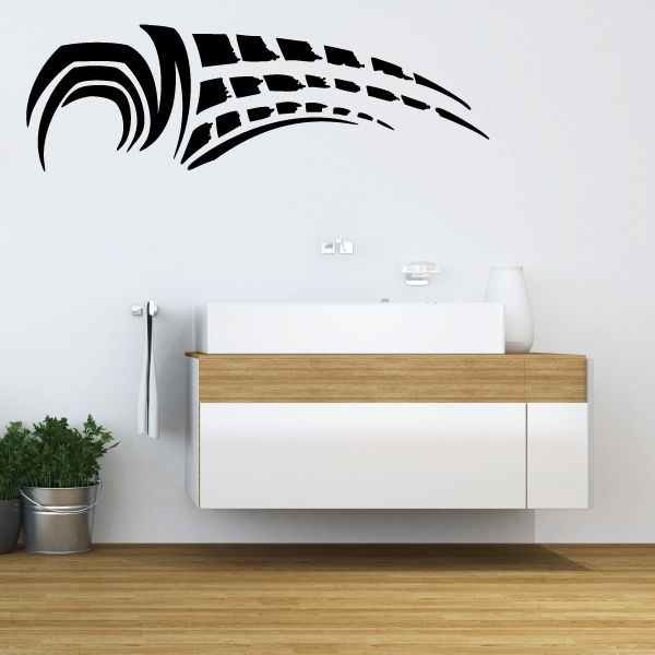 Racing Vehicle Pinstripe Vinyl Decal - Car Decal - Wall Decal - MC017