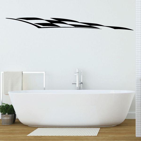 Racing Vehicle Pinstripe Vinyl Decal - Car Decal - Wall Decal - MC020