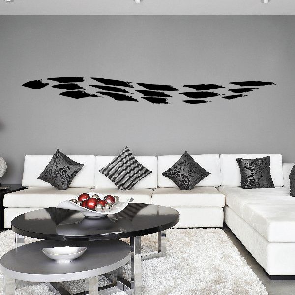 Racing Vehicle Pinstripe Vinyl Decal - Car Decal - Wall Decal - MC022