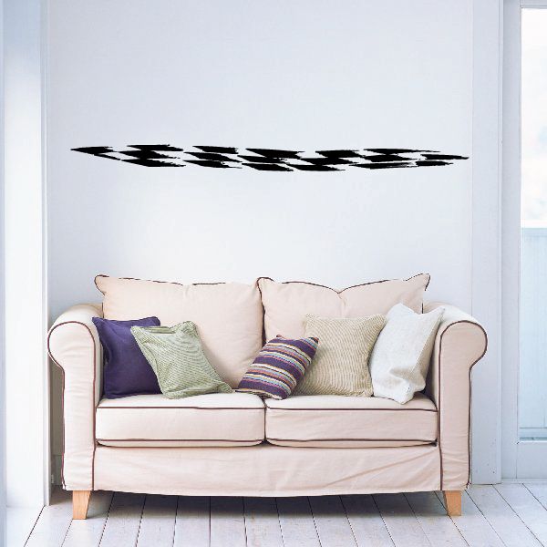 Racing Vehicle Pinstripe Vinyl Decal - Car Decal - Wall Decal - MC024
