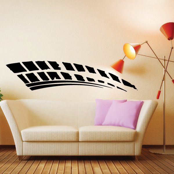 Racing Vehicle Pinstripe Vinyl Decal - Car Decal - Wall Decal - MC025