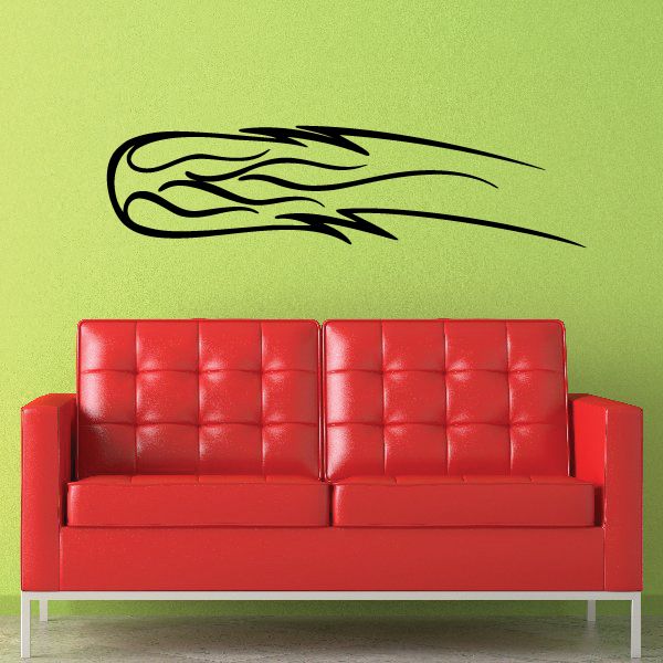 Racing Vehicle Pinstripe Vinyl Decal - Car Decal - Wall Decal - MC031
