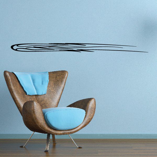Racing Vehicle Pinstripe Vinyl Decal - Car Decal - Wall Decal - MC032