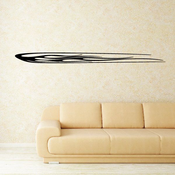 Racing Vehicle Pinstripe Vinyl Decal - Car Decal - Wall Decal - MC034