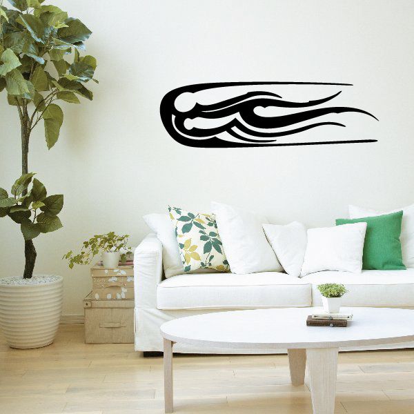 Racing Vehicle Pinstripe Vinyl Decal - Car Decal - Wall Decal - MC039
