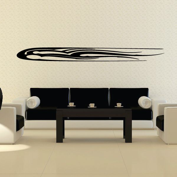 Racing Vehicle Pinstripe Vinyl Decal - Car Decal - Wall Decal - MC040