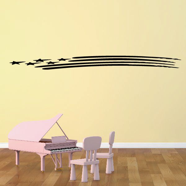Racing Vehicle Pinstripe Vinyl Decal - Car Decal - Wall Decal - MC044