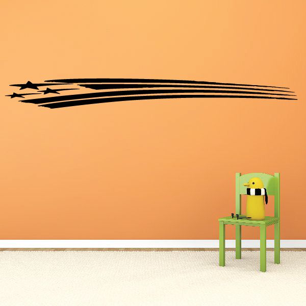 Racing Vehicle Pinstripe Vinyl Decal - Car Decal - Wall Decal - MC046