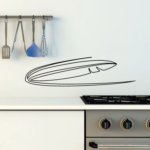 Racing Vehicle Pinstripe Vinyl Decal - Car Decal - Wall Decal - MC062